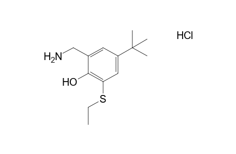 alpha-AMINO-4-tert-BUTYL-6-(ETHYLTHIO)-o-CRESOL, HYDROCHLORIDE