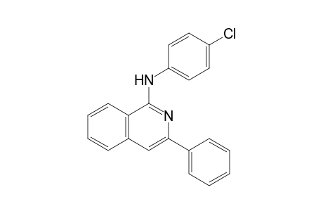 3-Phenyl-1-(p-chlorophenylamino)isoquinoline