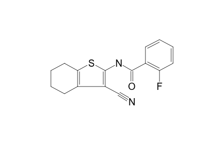 N-(3-Cyano-4,5,6,7-tetrahydrobenzo[B]thiophen-2-yl)-2-fluorobenzamide