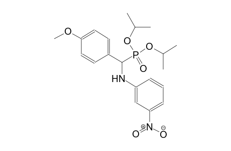 diisopropyl (4-methoxyphenyl)(3-nitroanilino)methylphosphonate