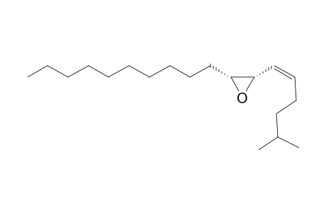 (2R,3S)-2-decyl-3-((Z)-5-methylhex-1-enyl)oxirane
