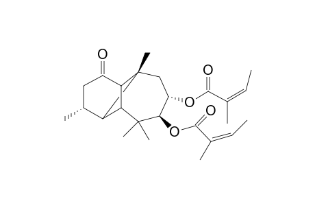 7,8-bis(Angeloyloxy)-1-oxo-3,6,6,10-tetramethyl-tricyclo[4.3.0.0]undecane