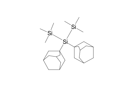 Trisilane, 1,1,1,3,3,3-hexamethyl-2,2-bis(tricyclo[3.3.1.13,7]dec-1-yl)-