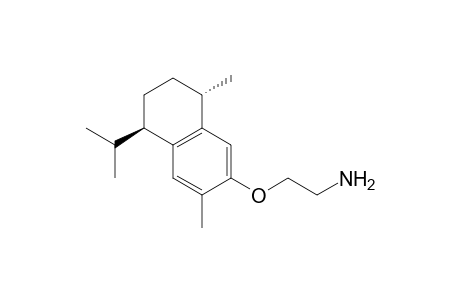 rac-2-(((5R,8S)-5-iso-Propyl-3,8-dimethyl-5,6,7,8-tetrahydronaphthalen-2-yl)oxy)ethanamine