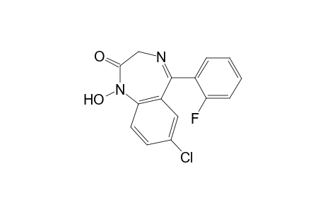 7-Chloro-5-(2-fluorophenyl)-1-hydroxy-1,3-dihydro-2H-1,4-benzodiazepin-2-one