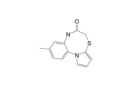 5,6-DIHYDRO-9-METHYL-PYRROLO-[1,2-A]-[3,1,6]-THIADIAZOCINE