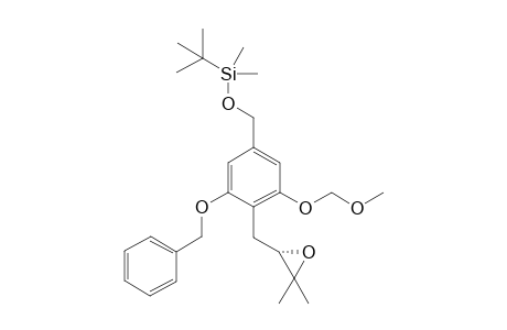tert-Butyl-[[4-[[(2S)-3,3-dimethyl-2-oxiranyl]methyl]-3-(methoxymethoxy)-5-phenylmethoxyphenyl]methoxy]-dimethylsilane