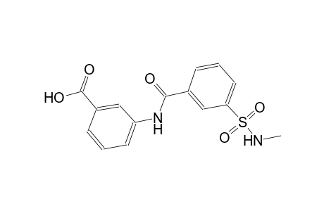 benzoic acid, 3-[[3-[(methylamino)sulfonyl]benzoyl]amino]-