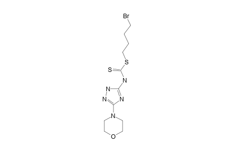 (4-BROMOBUTYL)-5-AMINO-3-MORPHOLINO-1H-1,2,4-TRIAZOL-1-YL-DITHIOCARBONATE