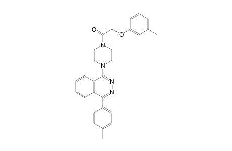1-{4-[(3-methylphenoxy)acetyl]-1-piperazinyl}-4-(4-methylphenyl)phthalazine