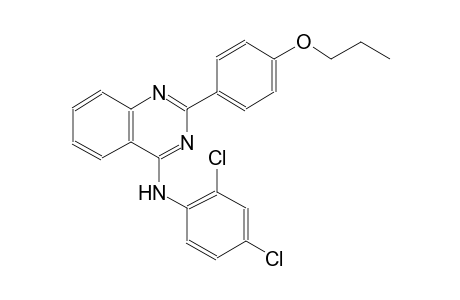 N-(2,4-dichlorophenyl)-2-(4-propoxyphenyl)-4-quinazolinamine