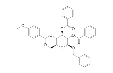 BENZYL-2,3-DI-O-BENZOYL-4,6-O-(4-METHOXYBENZYLIDENE)-BETA-D-GLUCOPYRANOSIDE
