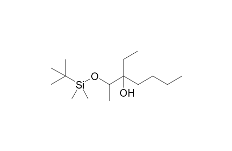 2-[(t-Butyldimethylsilyl)oxy]-3-ethyl-3-heptanol
