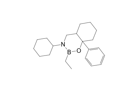 3-Cyclohexyl-2-ethyl-8a-phenyloctahydro-2H-1,3,2-benzoxazaborinine