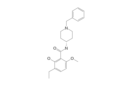N-[1-(benzyl)-4-piperidyl]-3-ethyl-2-hydroxy-6-methoxy-benzamide