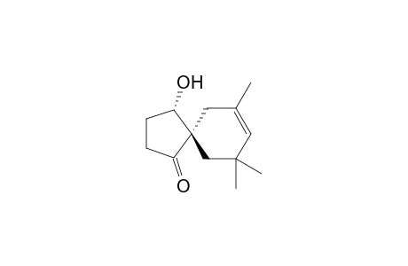 (4S,5R)-4-Hydroxy-7,9,9-trimethylspiro[4.5]dec-7-en-1-one