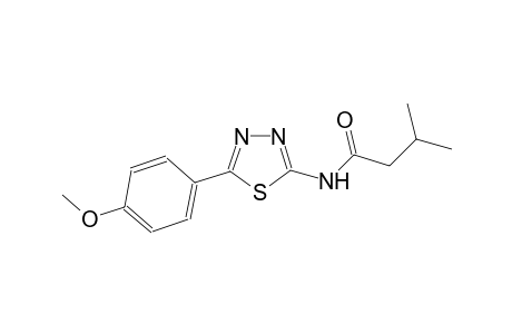 butanamide, N-[5-(4-methoxyphenyl)-1,3,4-thiadiazol-2-yl]-3-methyl-
