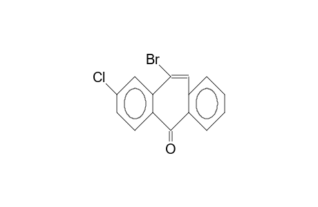 5H-Dibenzo[a,d]cyclohepten-5-one, 11-bromo-2-chloro-