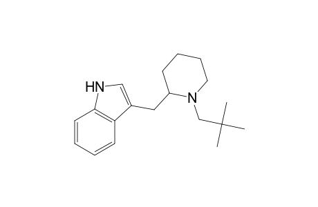 1H-Indole, 3-[[1-(2,2-dimethylpropyl)-2-piperidinyl]methyl]-