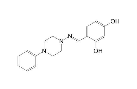 1,3-benzenediol, 4-[(E)-[(4-phenyl-1-piperazinyl)imino]methyl]-