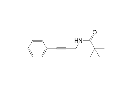 N-(3-phenylprop-2-ynyl)pivalamide