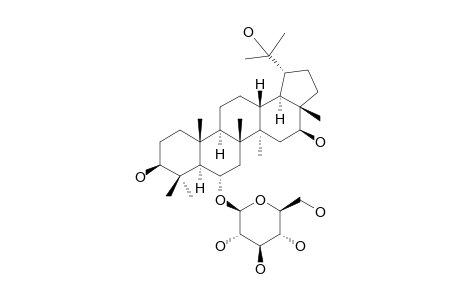 SCHEFFLERIN-D;LUPANE-3-BETA,6-ALPHA,16-BETA,20-TETRAOL-6-O-BETA-D-GLUCOPYRANOSIDE