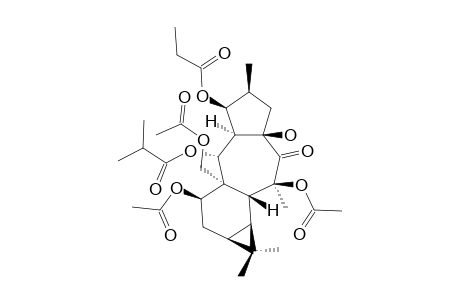 Premyrsinol-3-propanoate-5-isobutyrate - 7,13,17-Triacetate