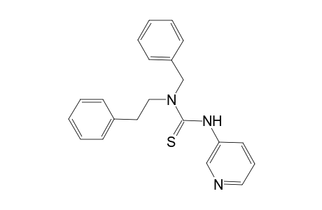 1-Benzyl-1-phenethyl-3-(3-pyridyl)thiourea