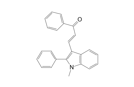 3-(1'-methyl-2'-phenylindol-3'-yl)-1-phenylprop-2-en-1-one