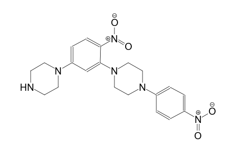 piperazine, 1-(4-nitrophenyl)-4-[2-nitro-5-(1-piperazinyl)phenyl]-