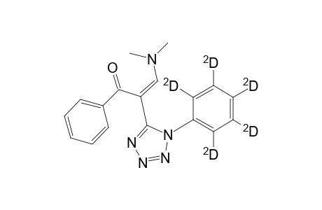 1-(Pentadeuteriophenyl)-5-[1'-benzoyl-2'-dimethylaminovinyl]-1H-tetrazole