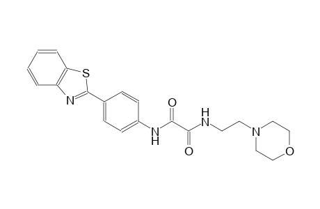 ethanediamide, N~1~-[4-(2-benzothiazolyl)phenyl]-N~2~-[2-(4-morpholinyl)ethyl]-