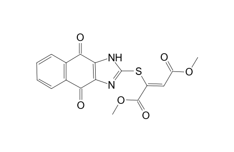 Dimethyl 2-(4,9-Dioxo-4,9-dihydronaphth[2,3-d]imindazol-2-ylthio)fumarate