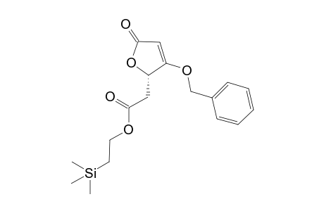 2-trimethylsilylethyl 2-[(2S)-3-benzyloxy-5-oxo-2H-furan-2-yl]acetate
