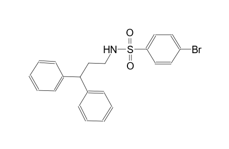4-bromo-N-(3,3-diphenylpropyl)benzenesulfonamide