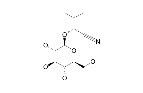 EPI-HETERODENDRIN;2-BETA-D-GLUCOPYRANOSYLOXY-3-METHYL-2R-BUTYRONITRILE