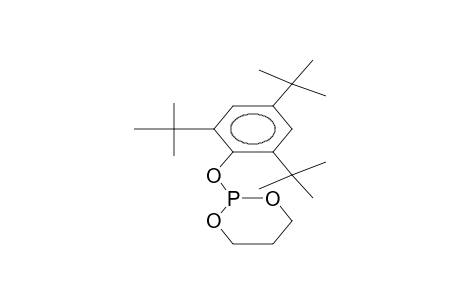 2-(2',4',6'-TRITERT-BUTYLPHENOXY)-1,3,2-DIOXAPHOSPHORINANE