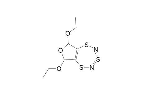 6,8-Diethoxy-6,8-dihydrofurano[3,4-f][1,3,5,2,4]trithiadiazepine