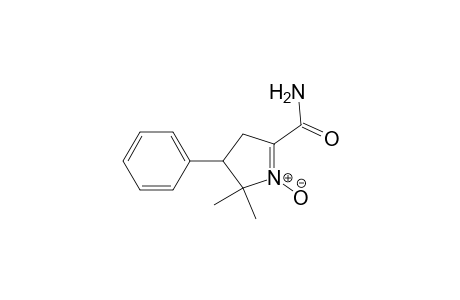5,5-Dimethyl-1-oxidanidyl-4-phenyl-3,4-dihydropyrrol-1-ium-2-carboxamide