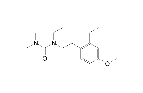 N'-Ethyl-N'-[2-(2-ethyl-4-methoxyphenyl)ethyl]-N,N-dimethylurea