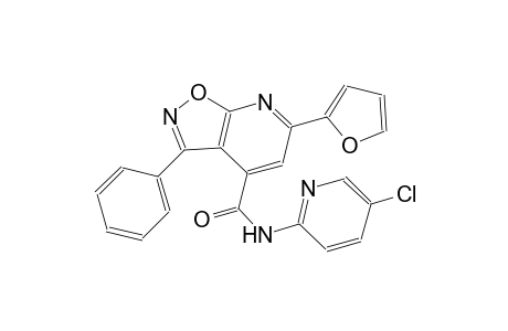 N-(5-chloro-2-pyridinyl)-6-(2-furyl)-3-phenylisoxazolo[5,4-b]pyridine-4-carboxamide
