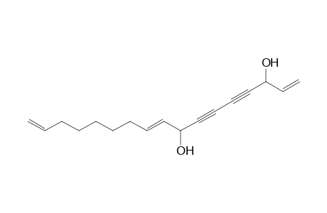 (9E)-heptadeca-1,9,16-trien-4,6-diyne-3,8-diol