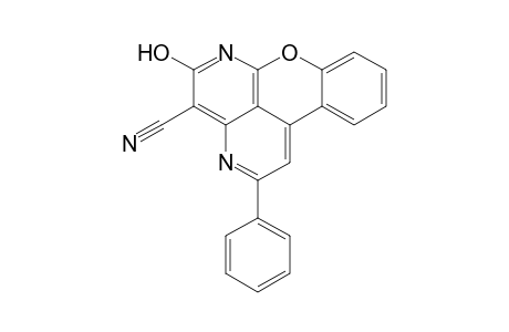 [1]benzopyrano[4,3,2-de][1,6]naphthyridine-4-carbonitrile, 5-hydroxy-2-phenyl-