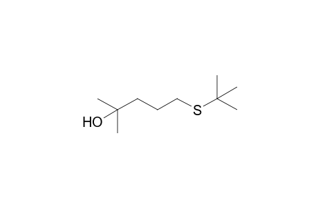 2-Methyl-5-(1,1-dimethylethylthio)-2-pentanol