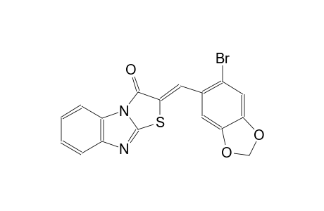 (2Z)-2-[(6-bromo-1,3-benzodioxol-5-yl)methylene][1,3]thiazolo[3,2-a]benzimidazol-3(2H)-one