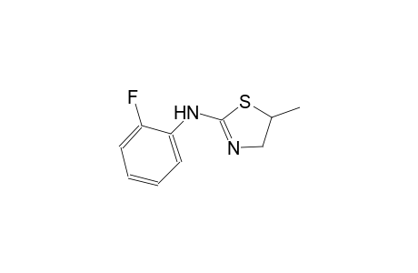 N-(2-fluorophenyl)-5-methyl-4,5-dihydro-1,3-thiazol-2-amine