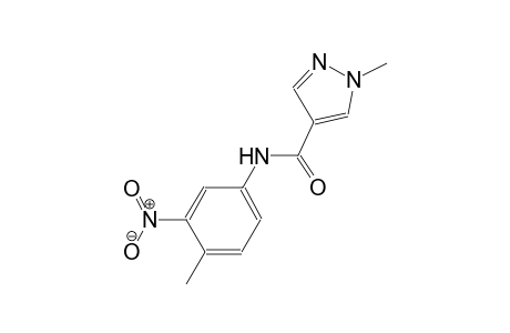 1-methyl-N-(4-methyl-3-nitrophenyl)-1H-pyrazole-4-carboxamide