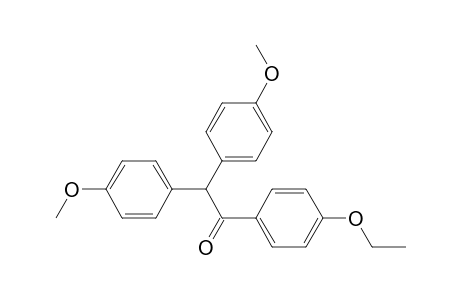 4'-Ethoxy-2,2-bis(p-methoxyphenyl)acetophenone