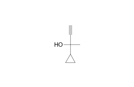 3-Butyn-2-ol, 2-cyclopropyl-