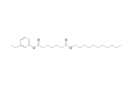 Pimelic acid, 3-ethylphenyl undecyl ester